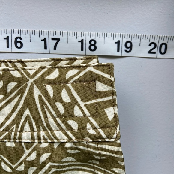 Ripskirt Hawaii Wrap Skirt XL Vintage Tribal Print Green Mini Adj Waist Swim - Picture 5 of 6